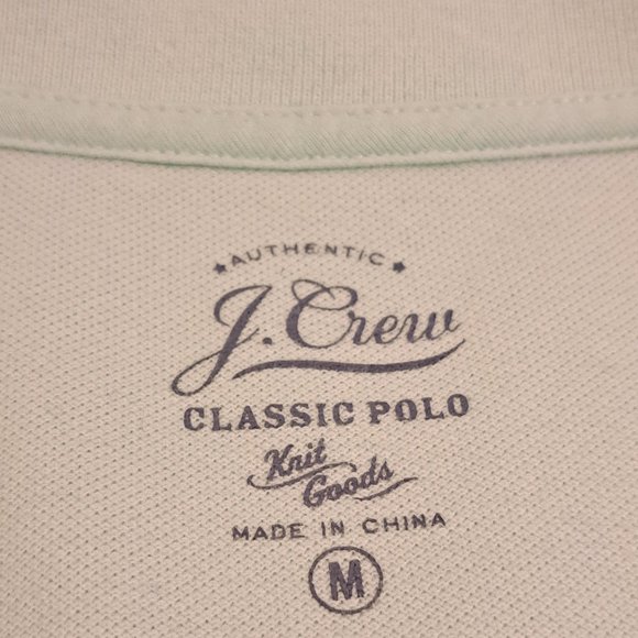 J. Crew men's medium two button Classic Polo - Picture 2 of 12